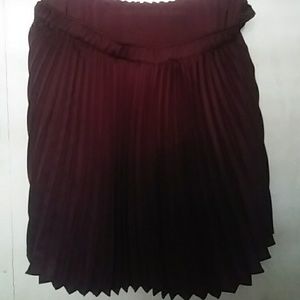 Plum skirt
